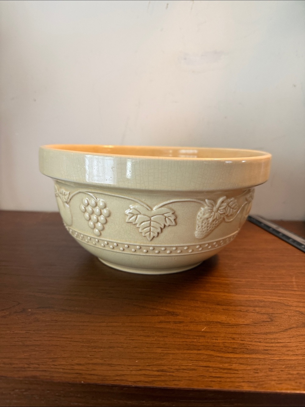 Vintage Small Ironstone Mixing Bowl